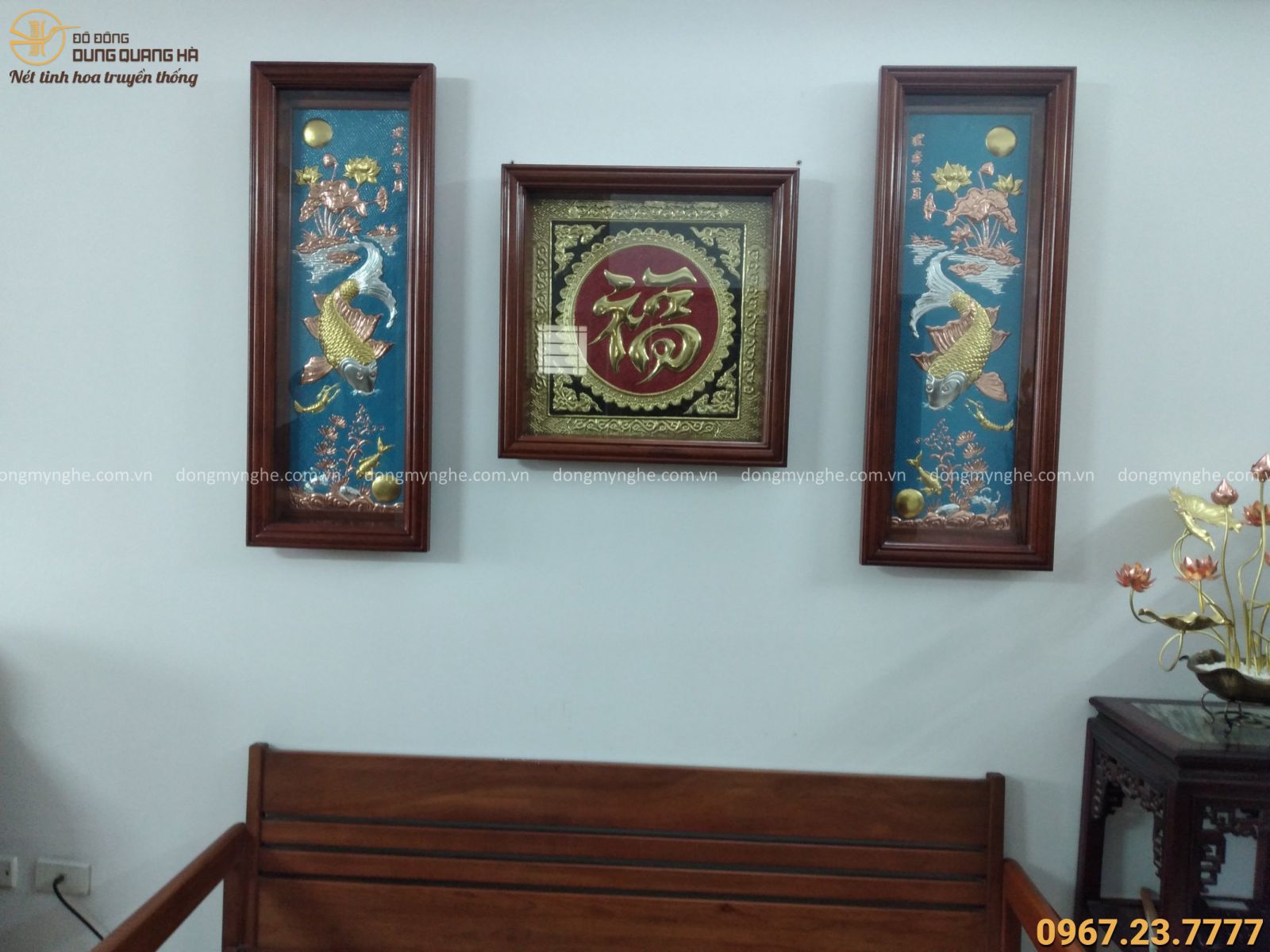 Tranh lý ngư vọng nguyệt 