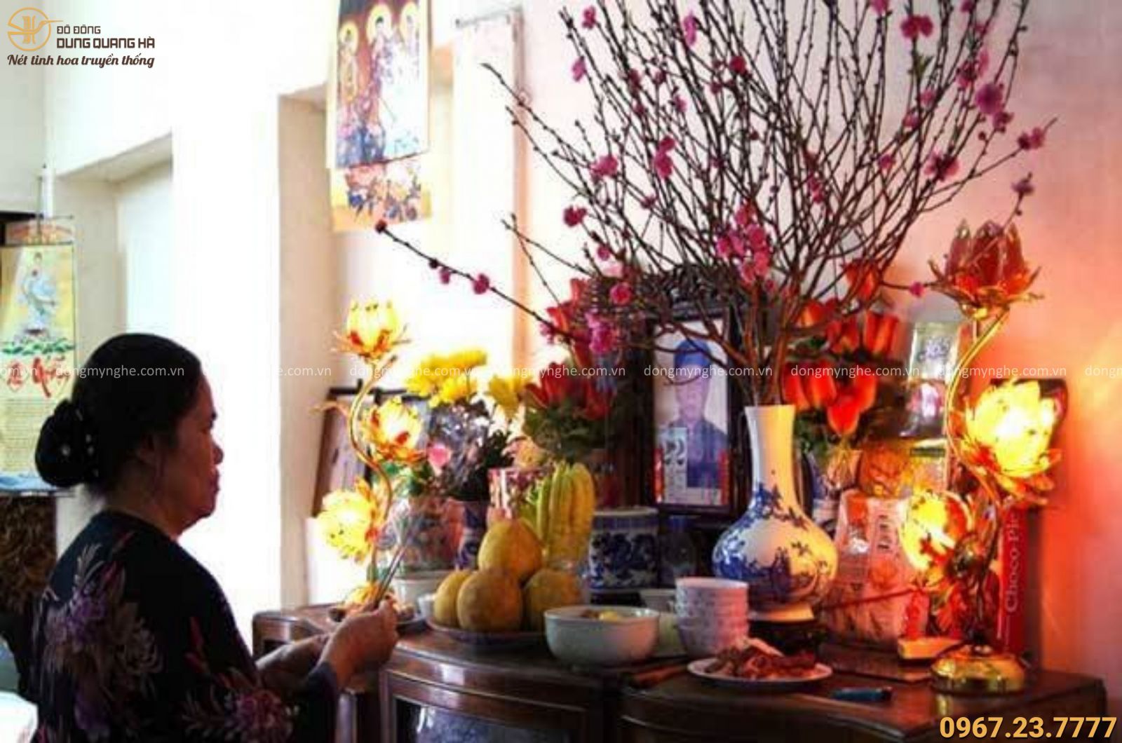 Các loại bàn thờ trong nhà