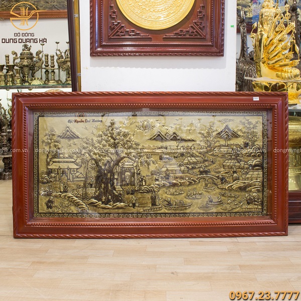 Tranh đồng quê khổ lớn