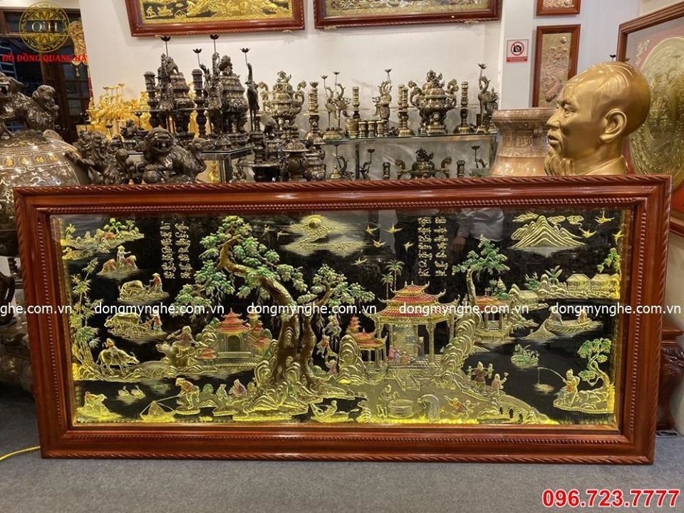 Tranh đồng quê khổ lớn