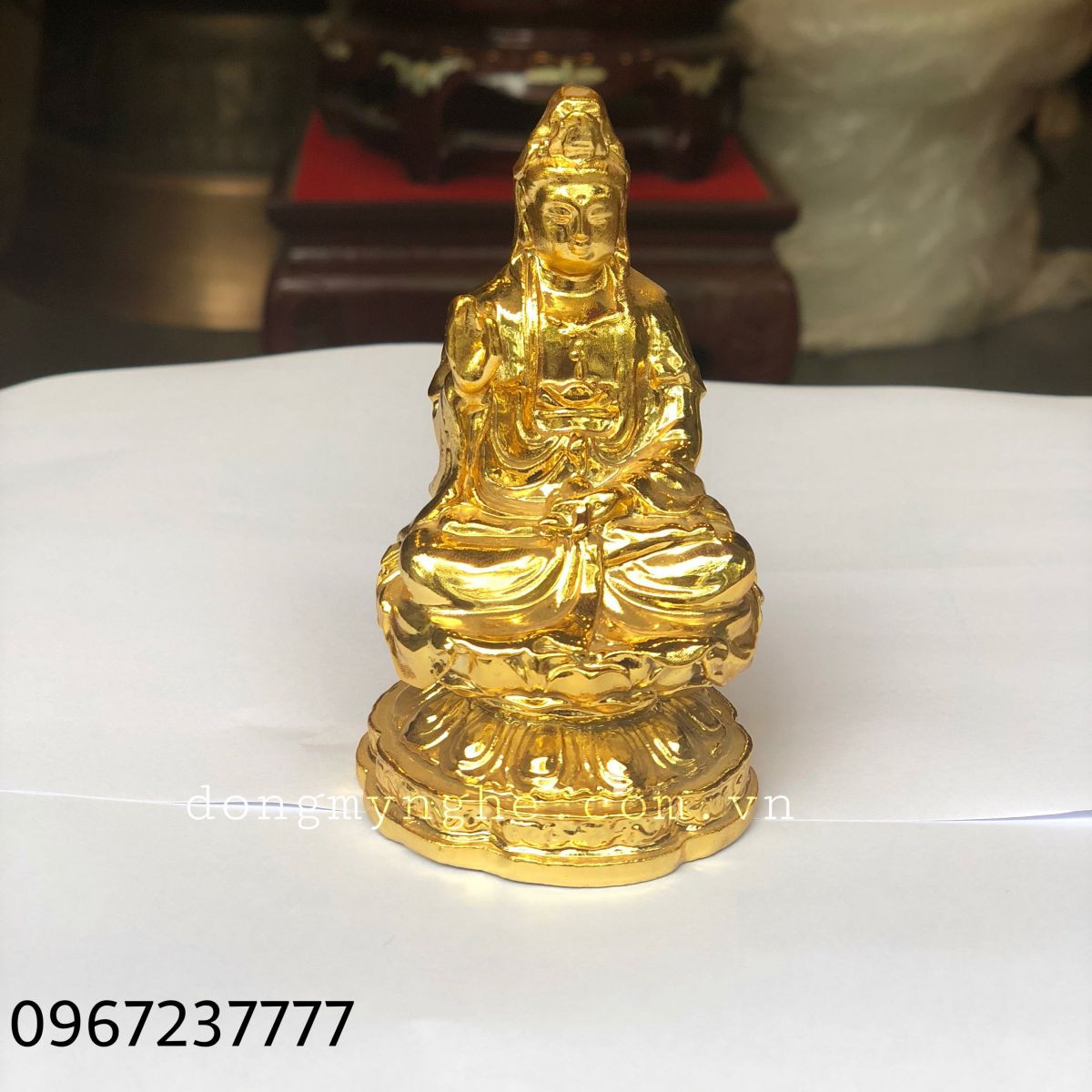 tượng phật quan âm 2 mặt để xe ô tô tượng phật quan âm 2 mặt để xe ô tô