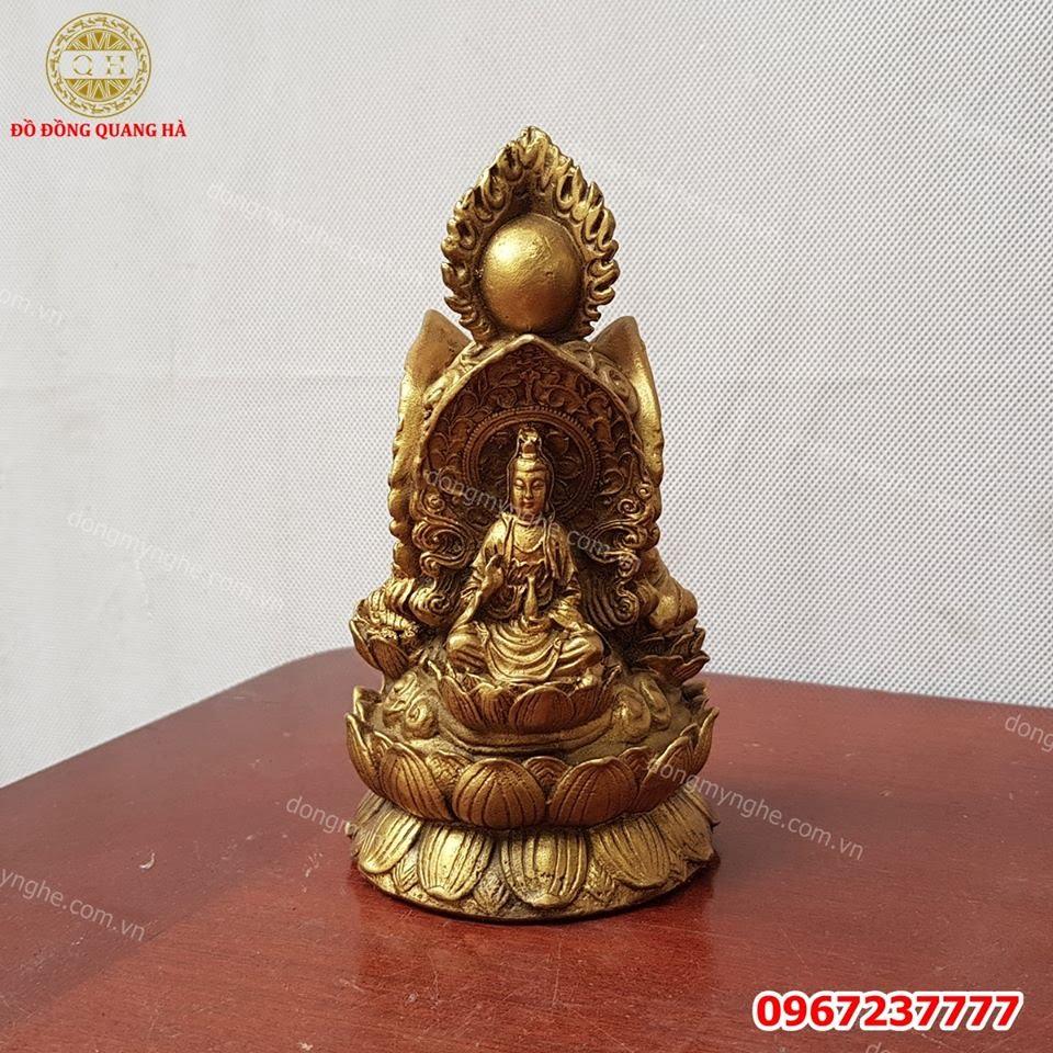 tượng phật quan âm 2 mặt để xe ô tô tượng phật quan âm 2 mặt để xe ô tô