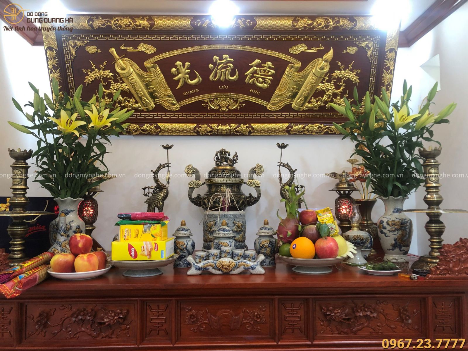 Những điều kiêng kỵ khi lau dọn bàn thờ Những điều kiêng kỵ khi lau dọn bàn thờ