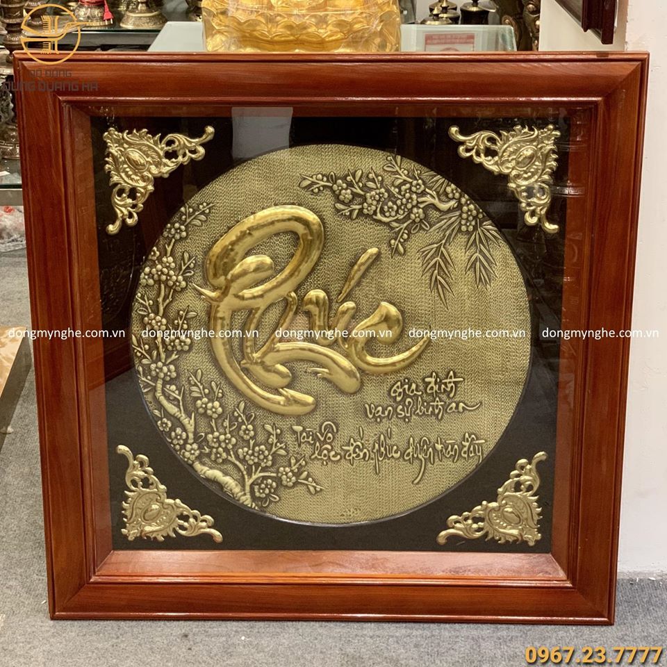 tranh chữ Phúc treo ban thờ tranh chữ Phúc treo ban thờ