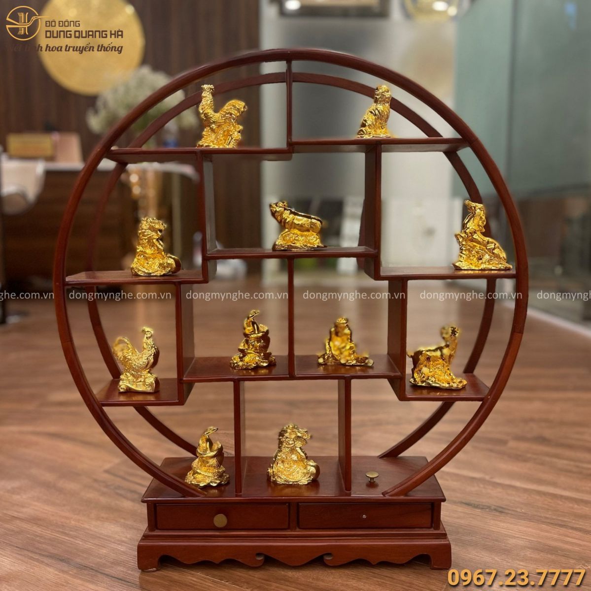 tượng 12 con giáp tết tặng quà gì cho sếp