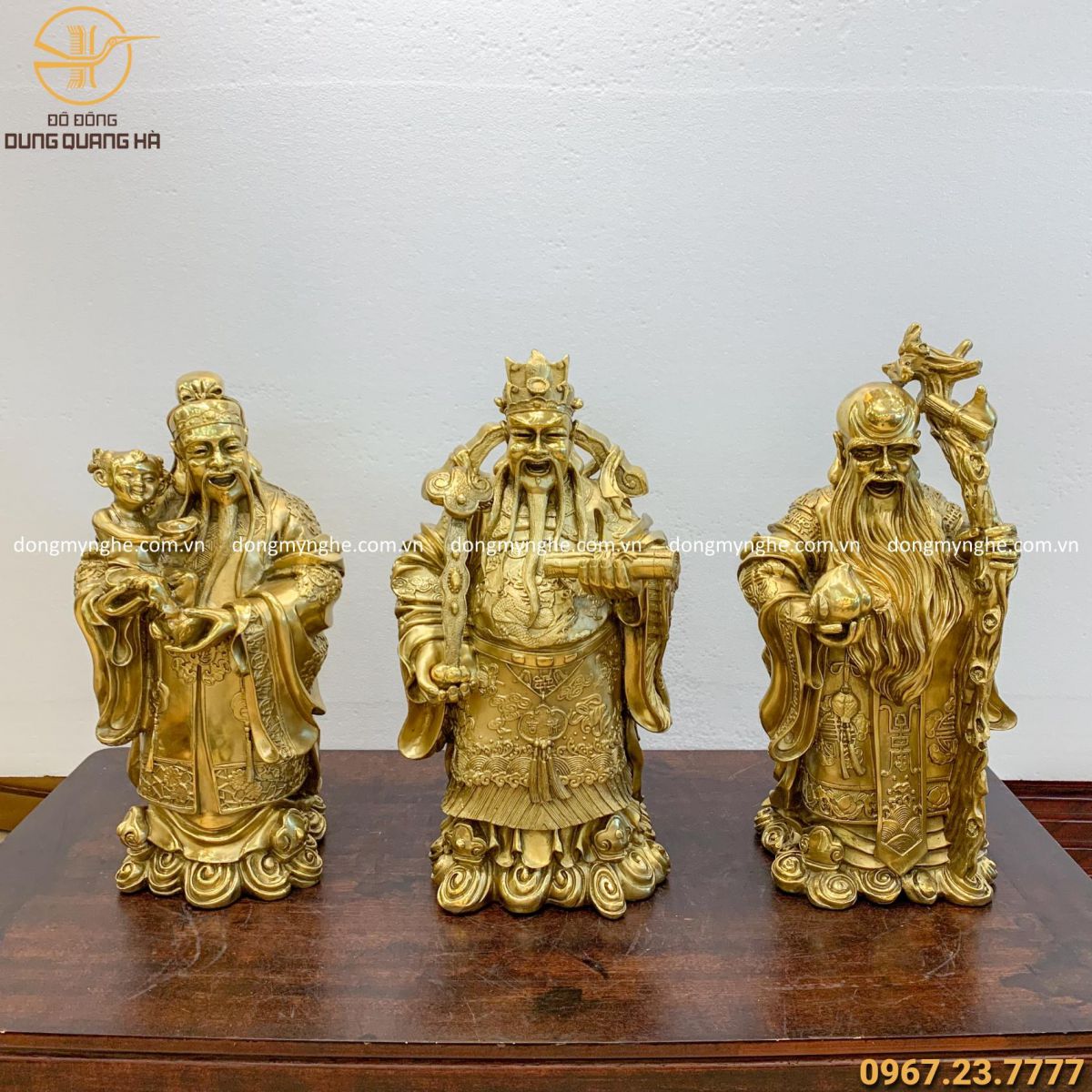 Tượng 3 ông phúc lộc thọ tết tặng quà gì cho sếp