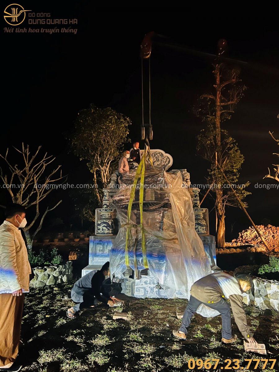 Tượng Mẫu Cửu Trùng Thiên bằng đồng