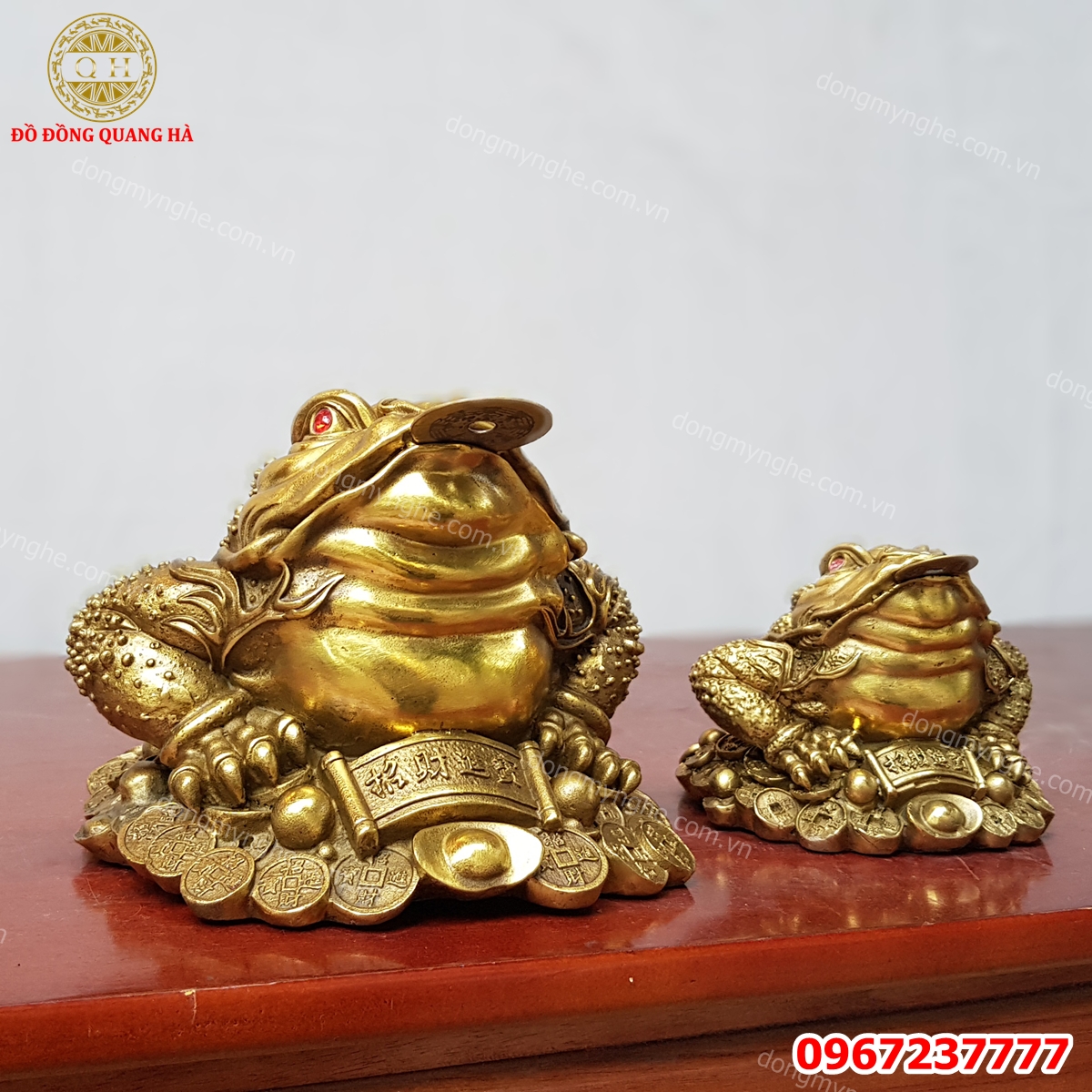 Cóc ngậm tiền bằng đồng giá bao nhiêu Cóc ngậm tiền bằng đồng giá bao nhiêu