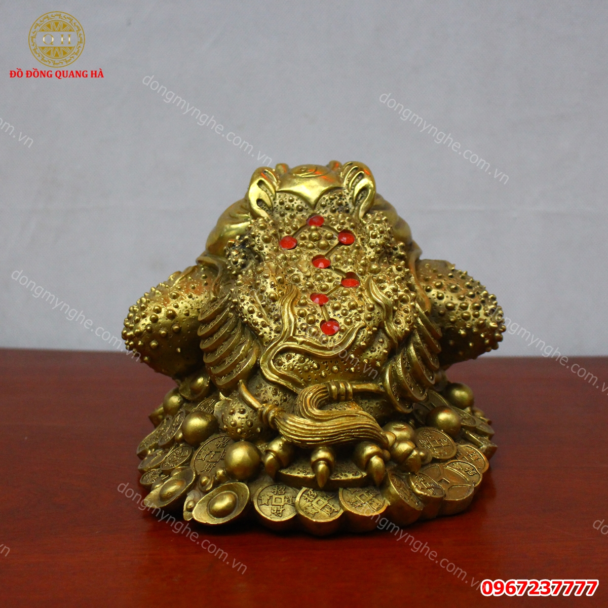 Cóc ngậm tiền bằng đồng giá bao nhiêu Cóc ngậm tiền bằng đồng giá bao nhiêu