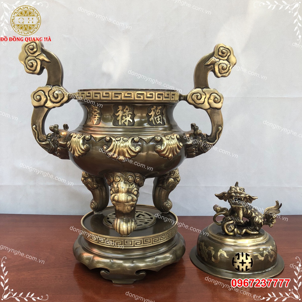 Lư hương đồng nhỏ 2