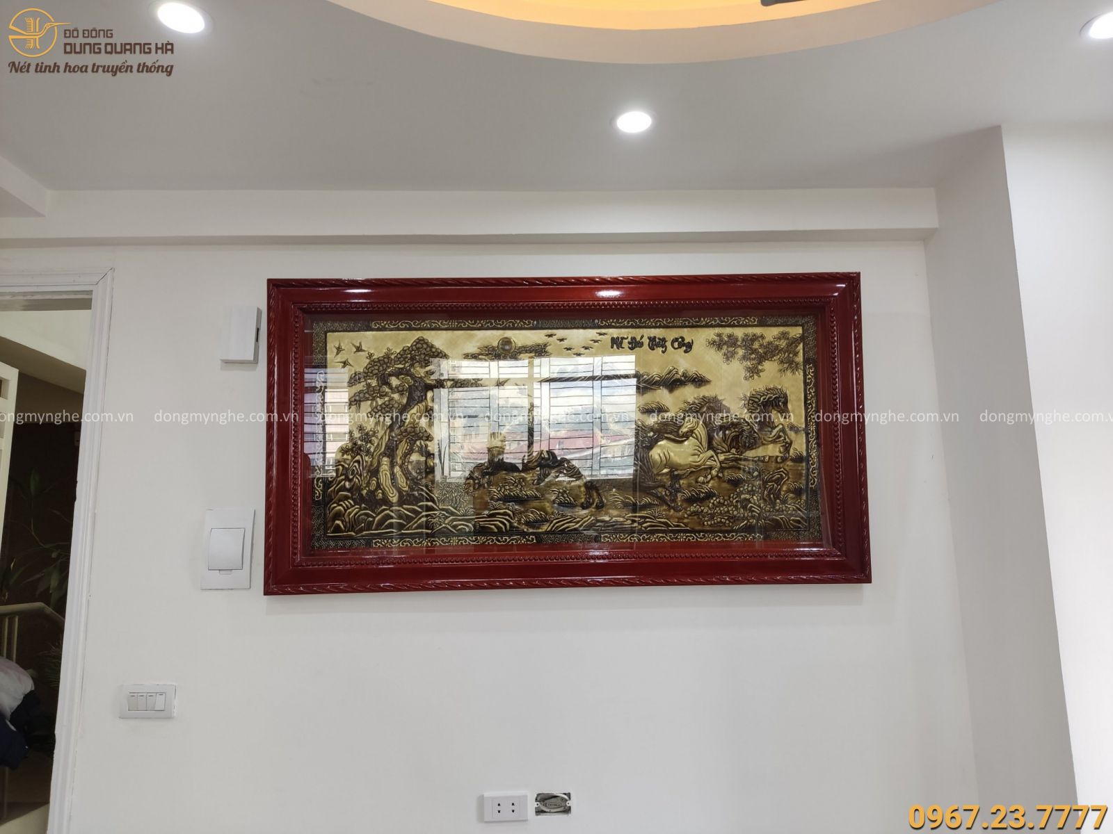 Tranh đồng bát mã truy phong Tranh đồng bát mã truy phong
