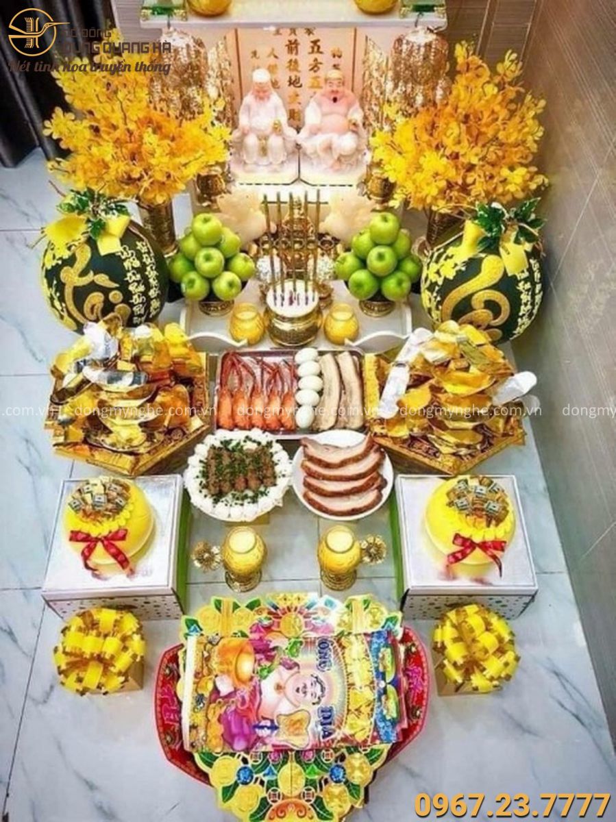 cúng vía thần tài gồm những gì