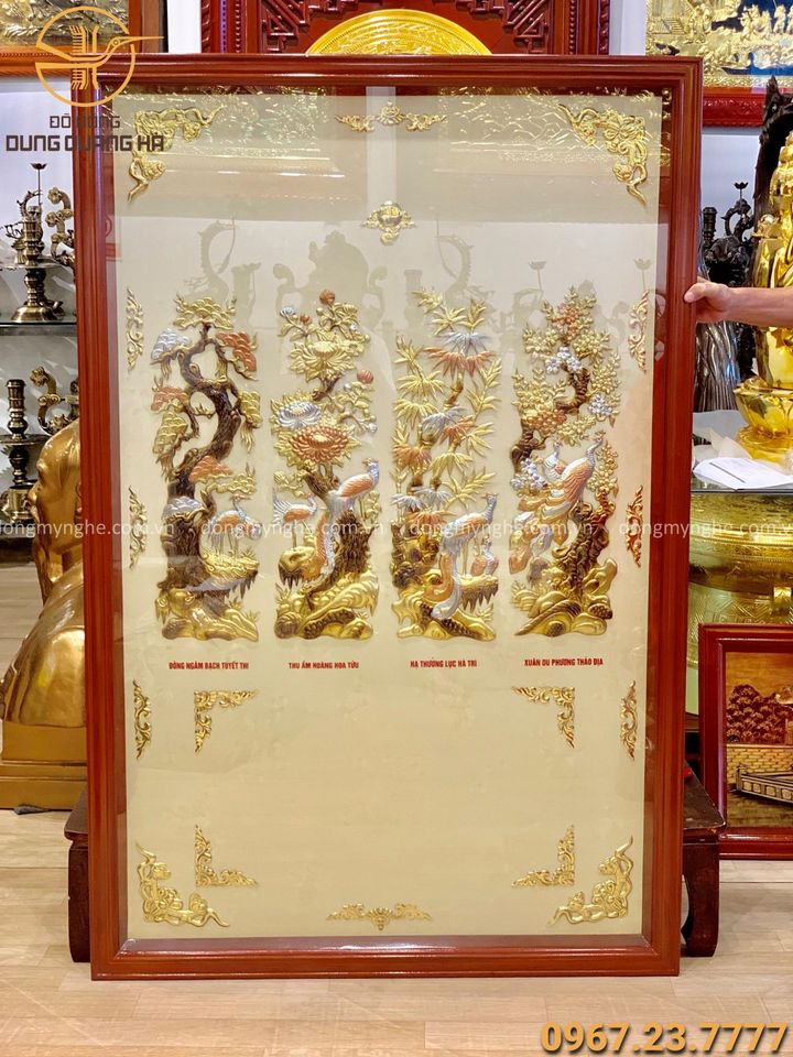 Những bức tranh treo tường phòng khách đẹp