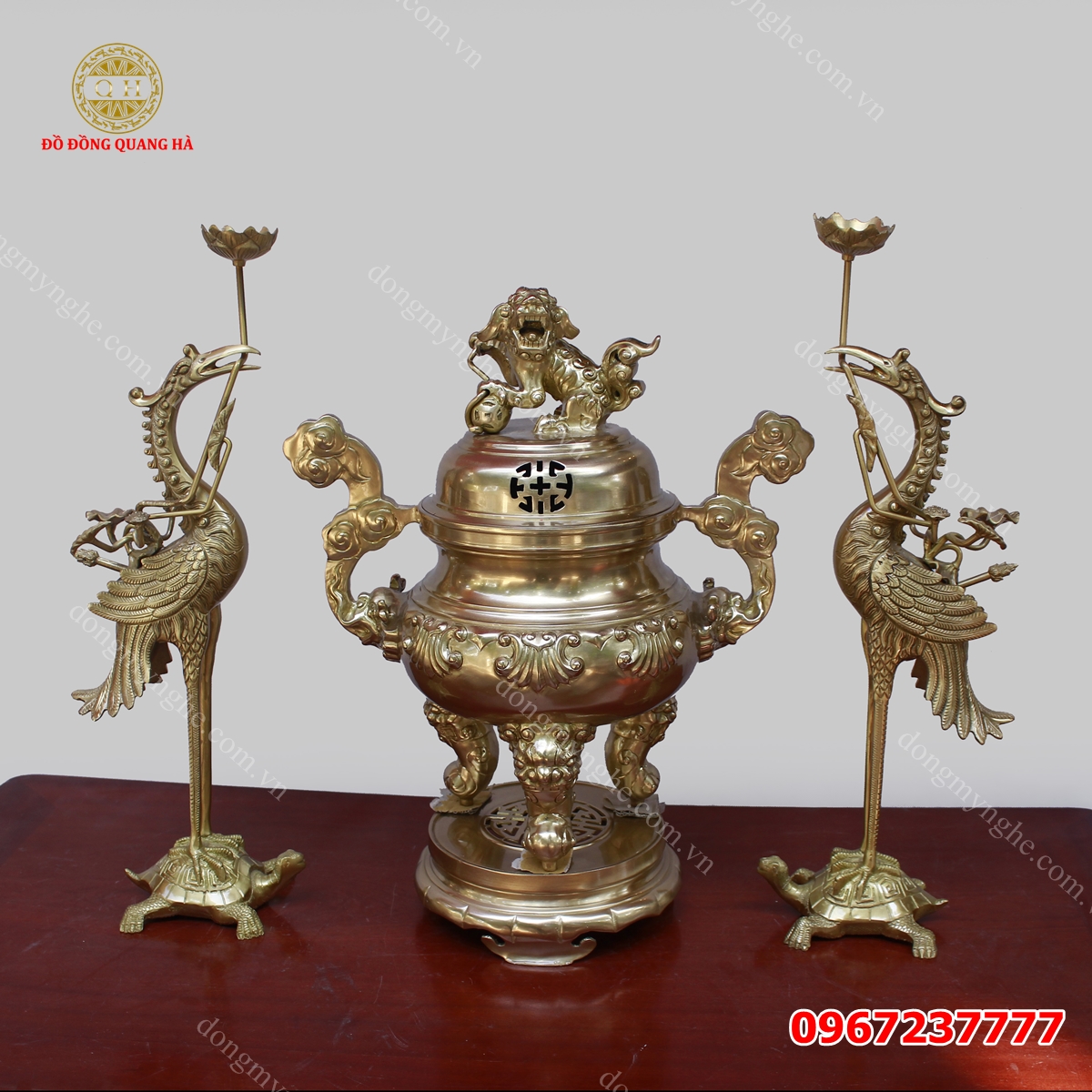 Bộ đỉnh đồng đẹp