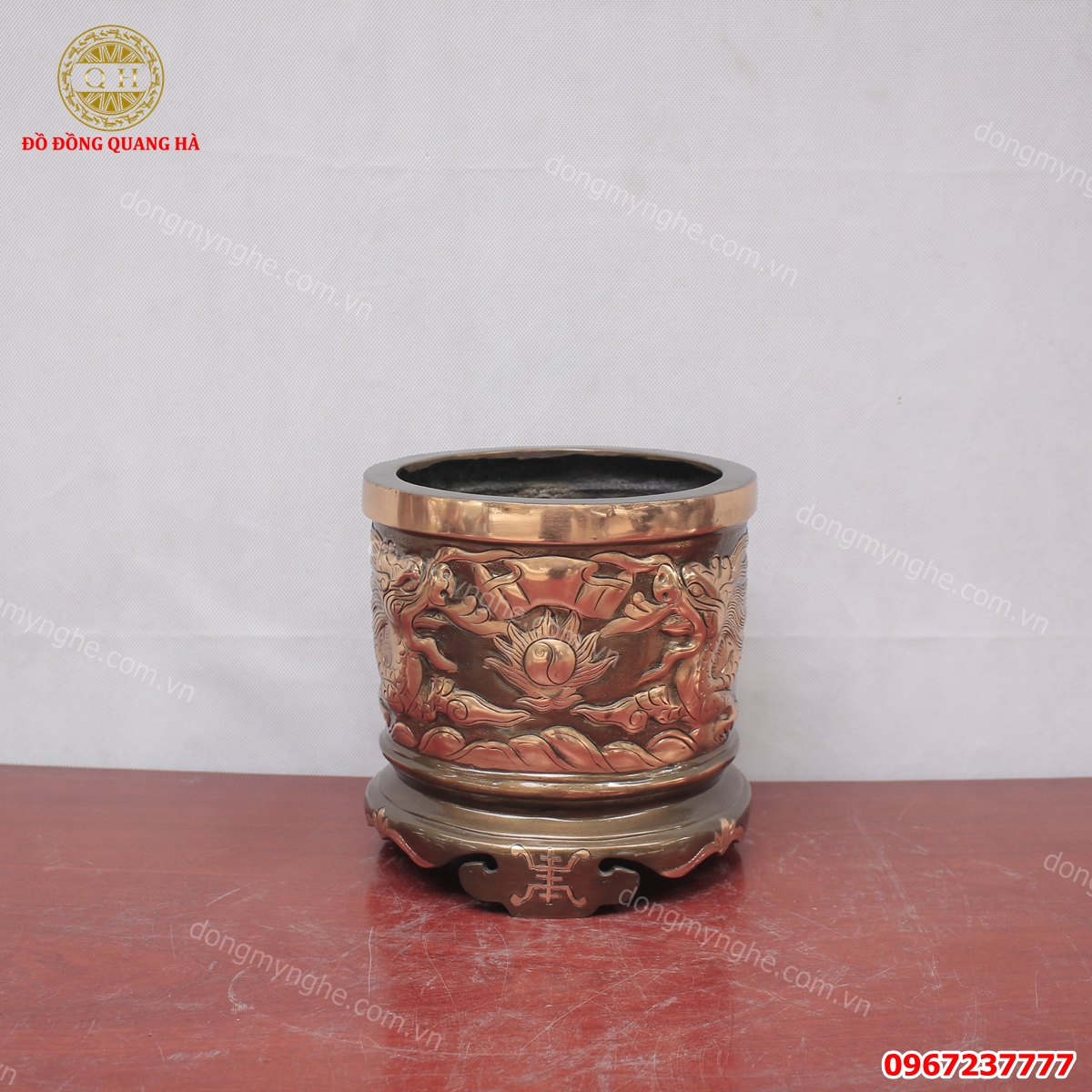 Bát hương bằng đồng 1