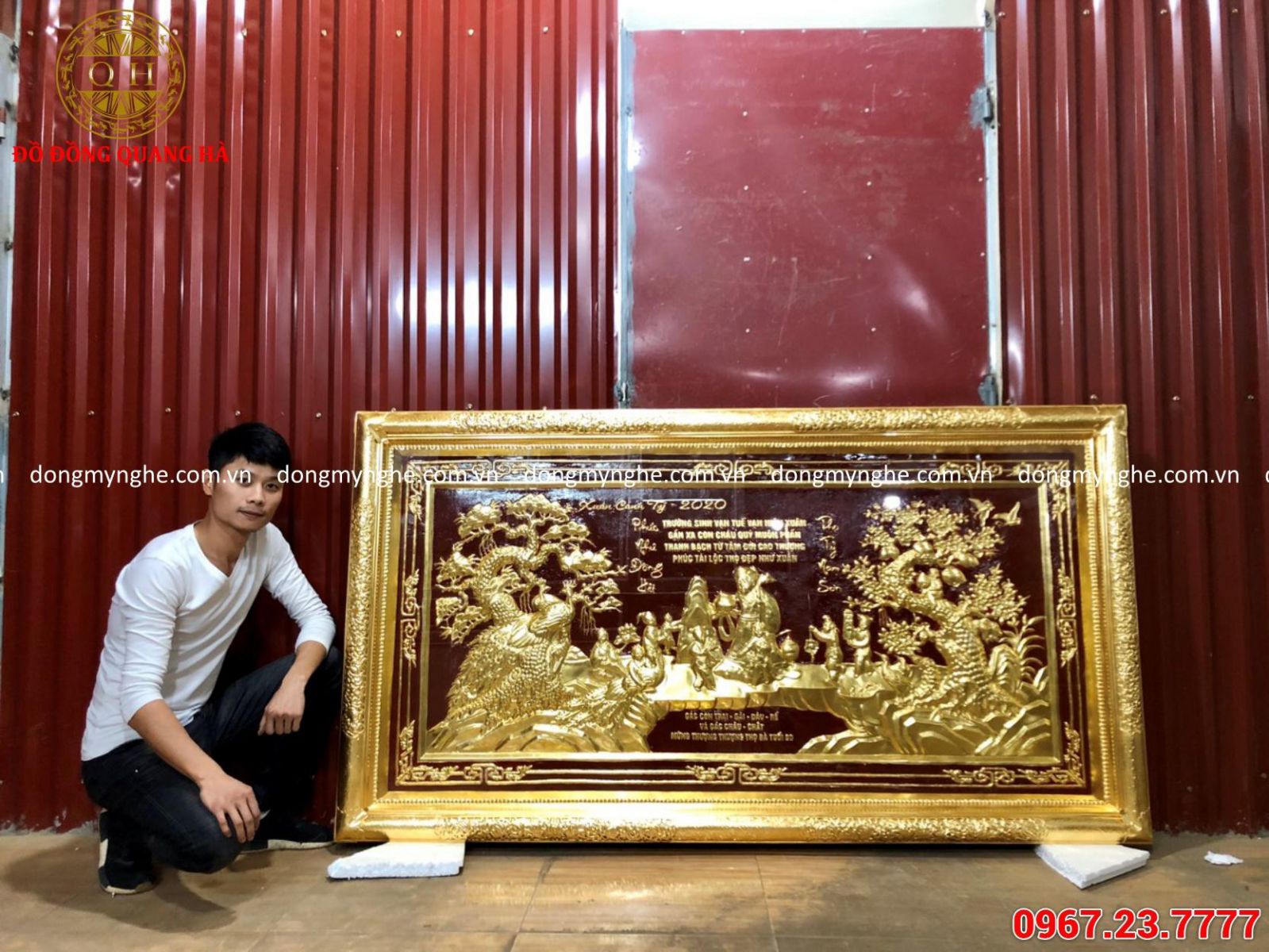 tranh đồng mừng thọ ông bà tranh đồng mừng thọ ông bà