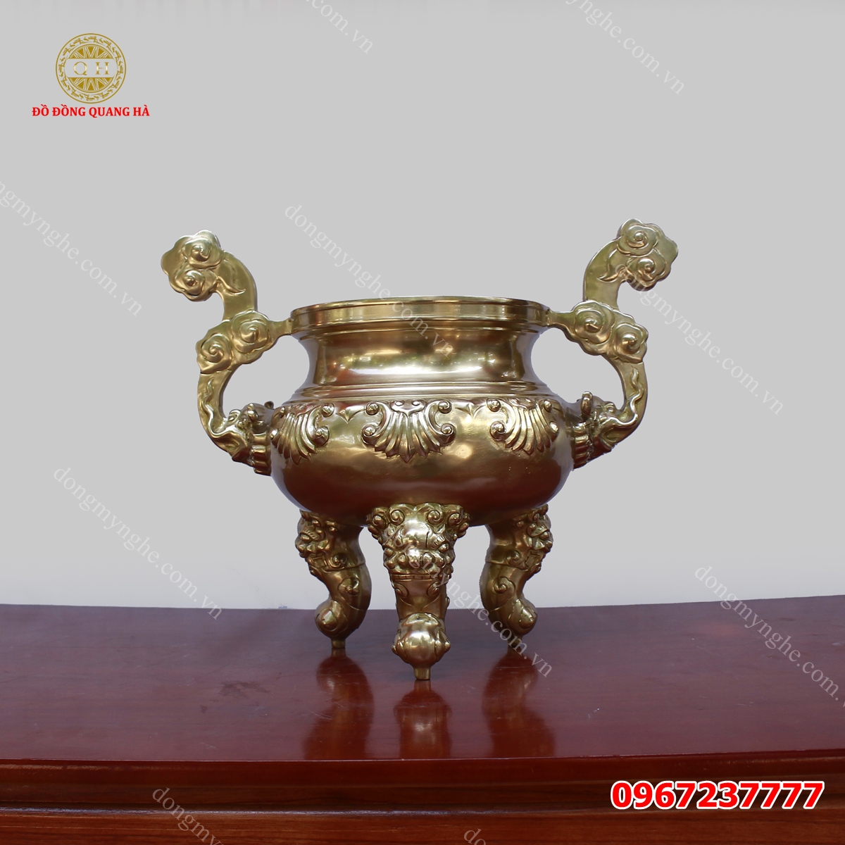 Lư hương đỉnh đồng 2 Lư hương đỉnh đồng 2
