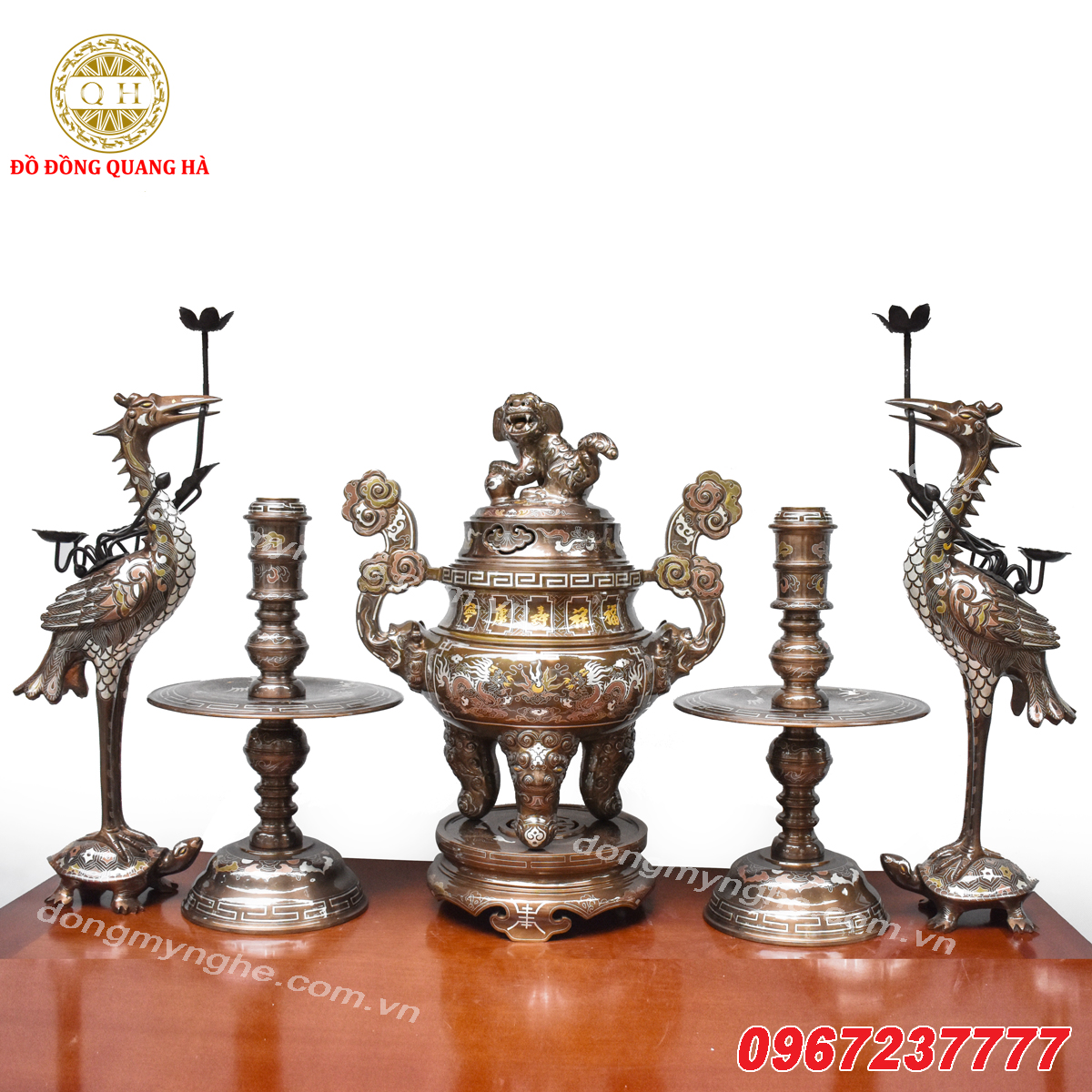 Bộ ngũ sự đỉnh đồng 3 Bộ ngũ sự đỉnh đồng 3