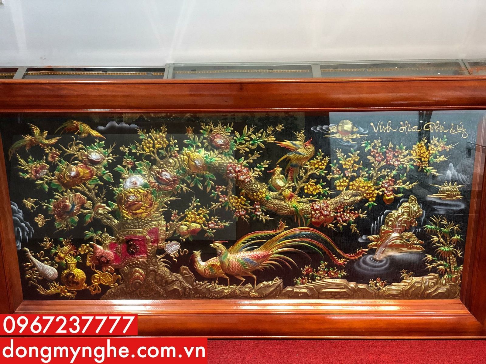 Tranh vinh hoa phú quý 4 Tranh vinh hoa phú quý 4