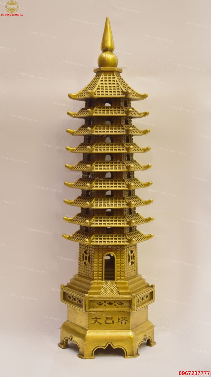 Tháp Văn Xương bằng đồng 1