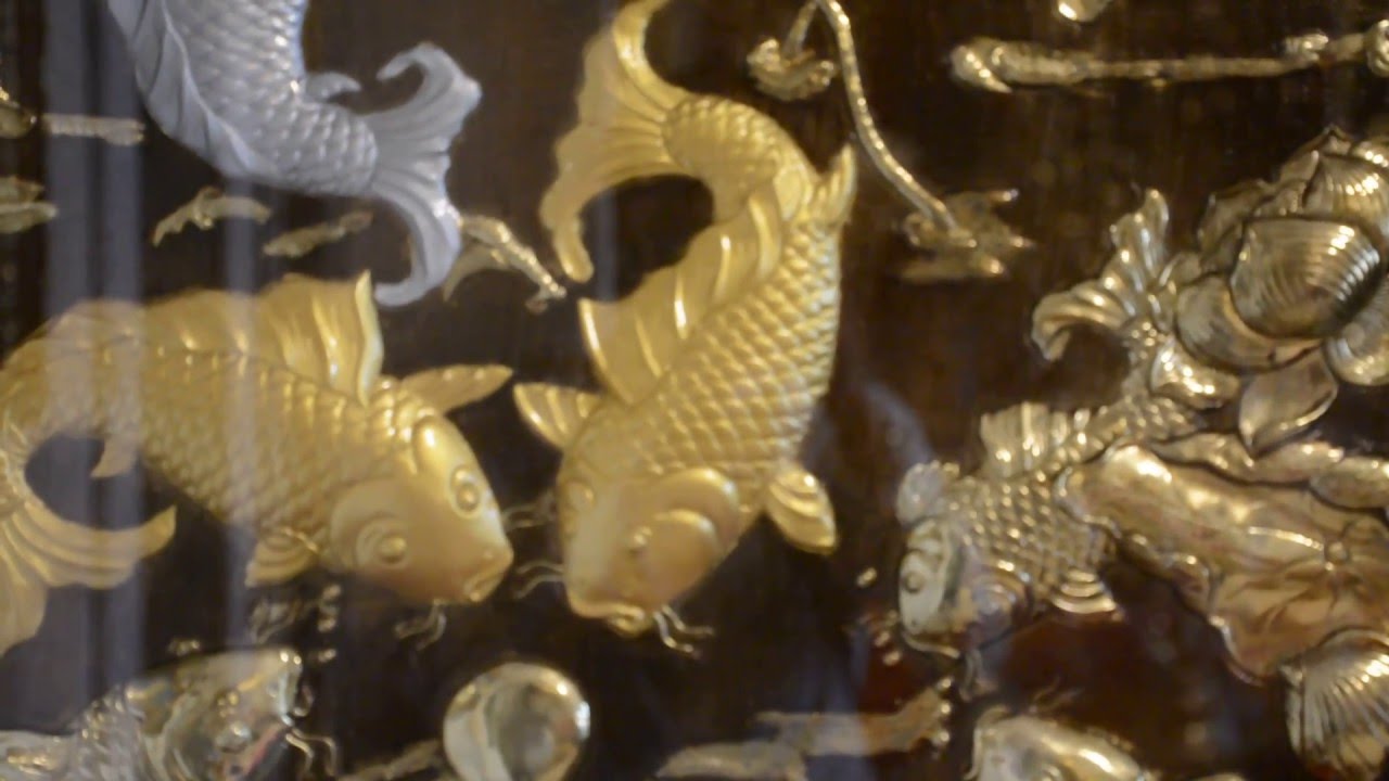 Tranh lý ngư vọng nguyệt 4