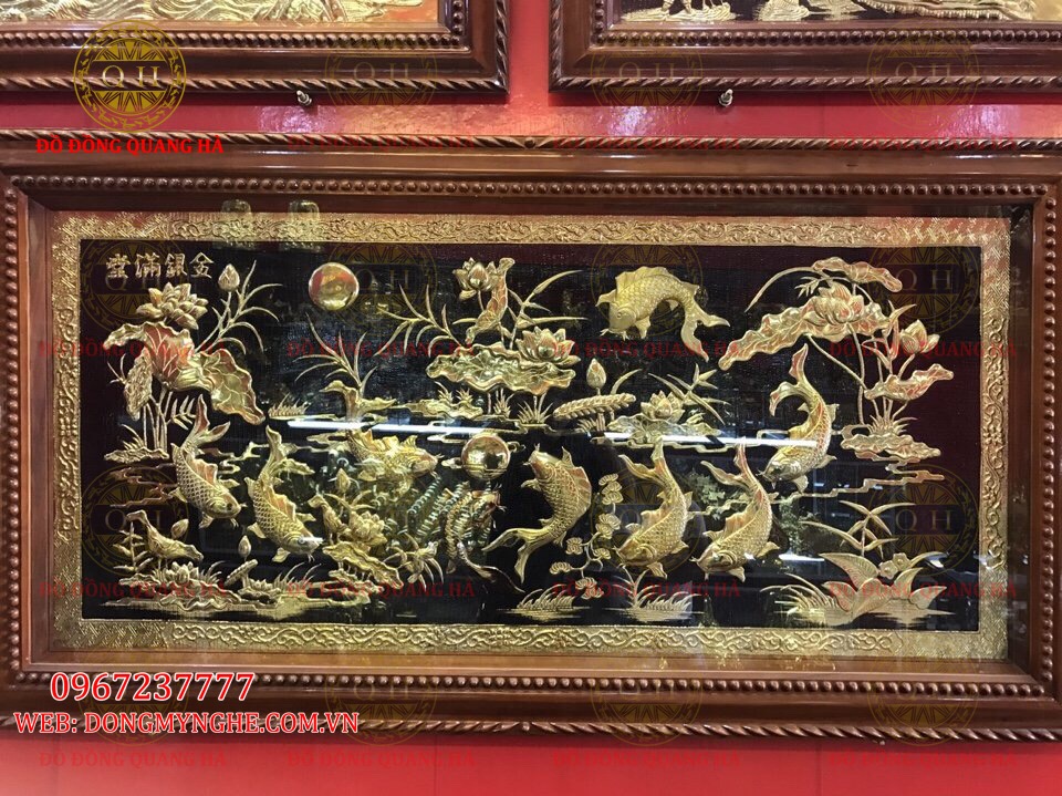 Tranh lý ngư vọng nguyệt treo ở đâu 