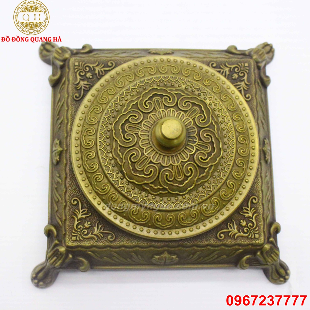 gạt tàn thuốc bằng đồng