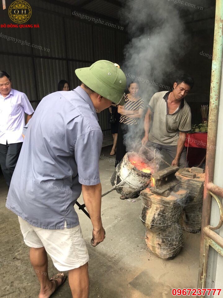 Làng nghề đúc đồng ý yên nam định 