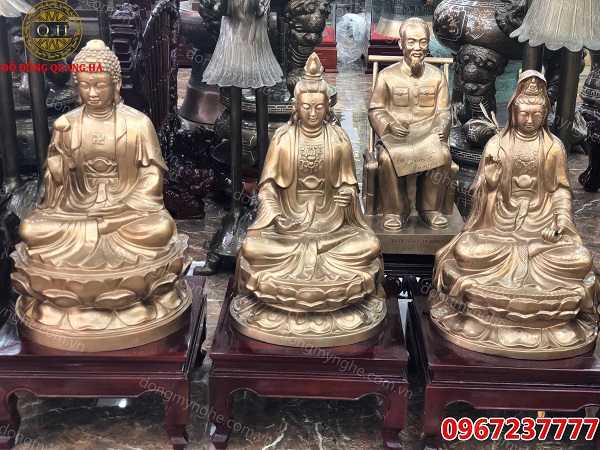 Tượng Phật tam thế 