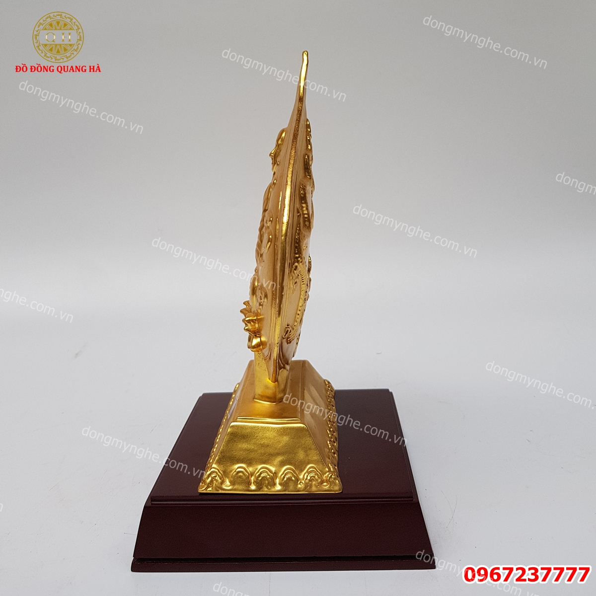 Lá bồ đề mạ vàng 