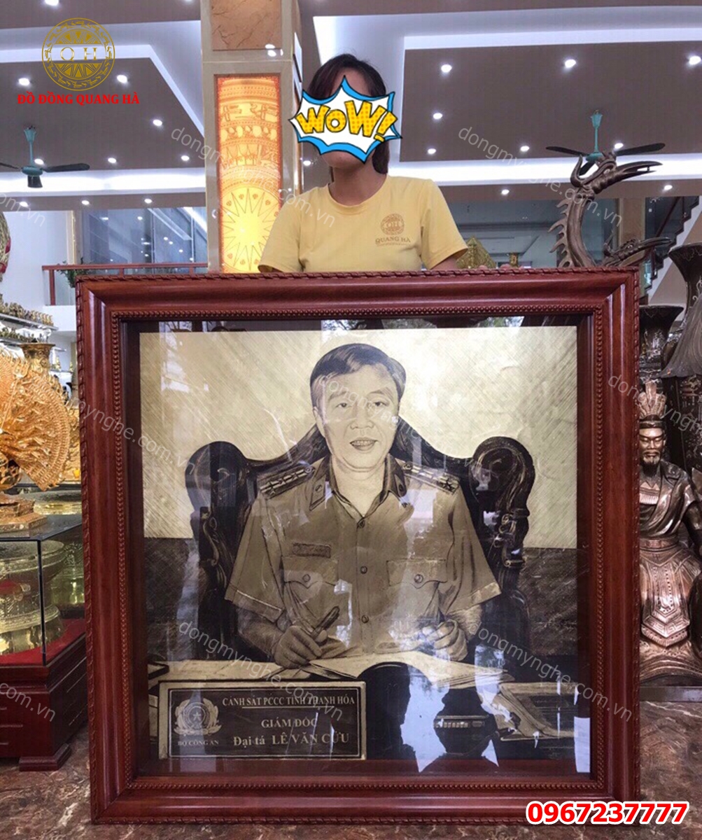 Tranh đồng mừng thọ