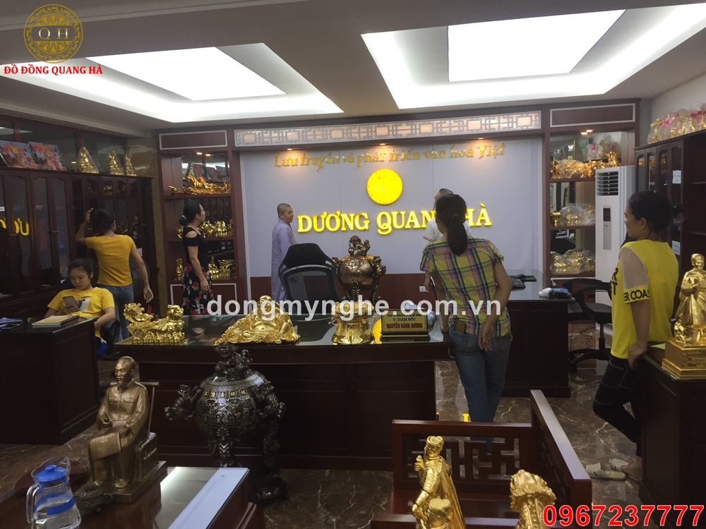 Lễ đúc chuông đồng 300kg 