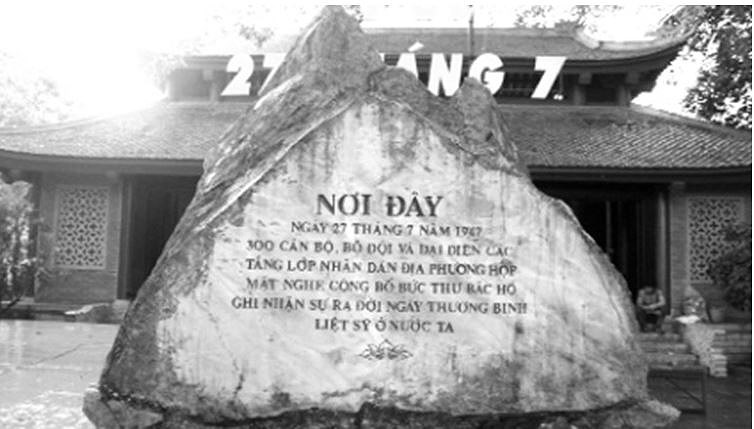 Ngày thương binh liệt sỹ 27/7 Ngày thương binh liệt sỹ 27/7