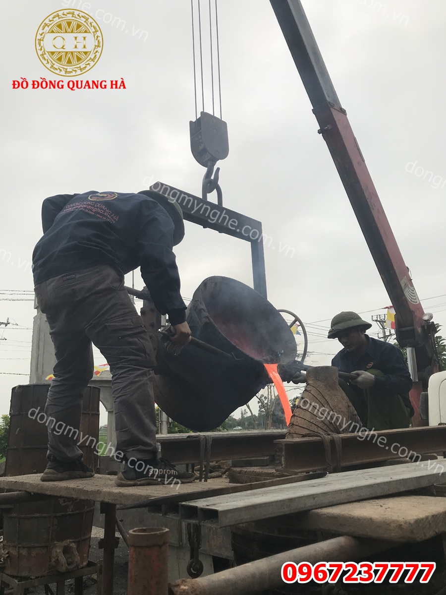 Đúc tượng Phật 