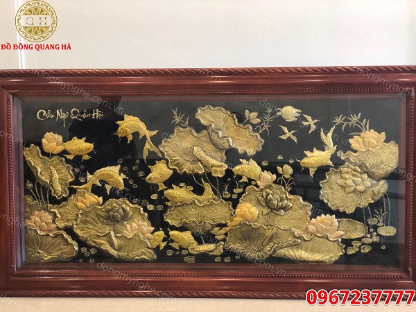 Tranh đồng phong thủy 