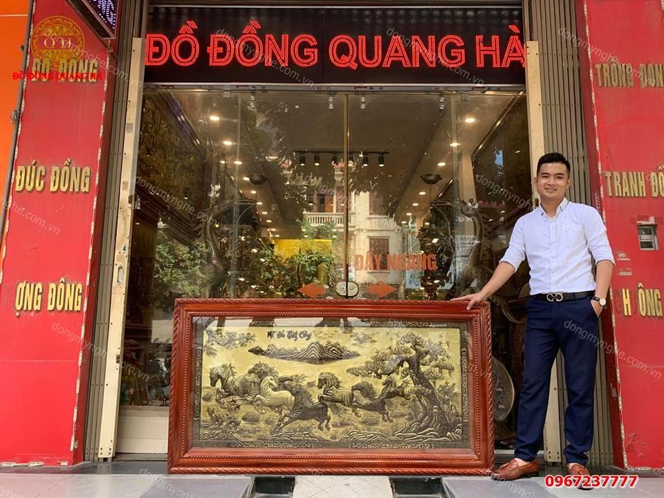 Tranh đồng phong thủy 