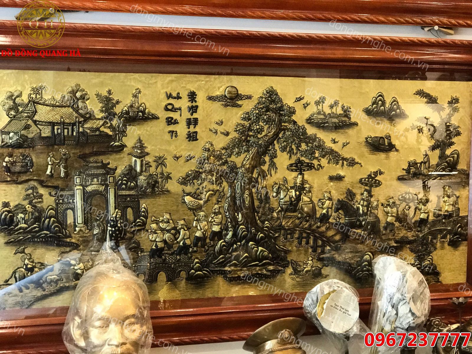 Tranh đồng phong thủy 