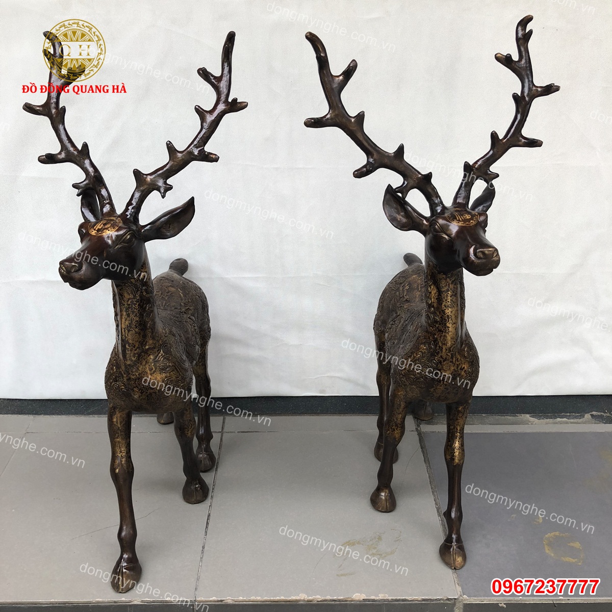 Tượng hươu trang trí