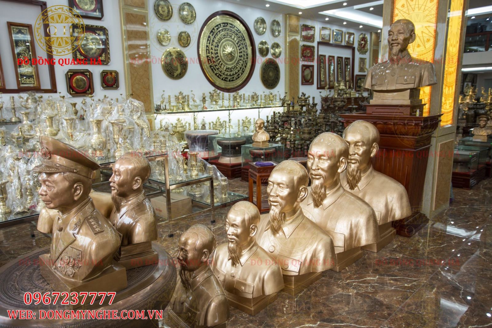 Tượng Bác bằng đồng  Tượng Bác bằng đồng