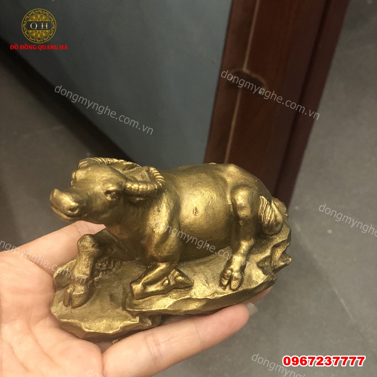 Tượng trâu phong thủy 