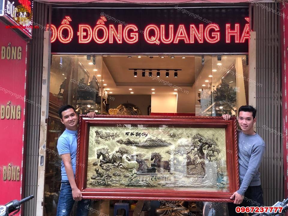 Tranh bát mã truy phong Tranh bát mã truy phong