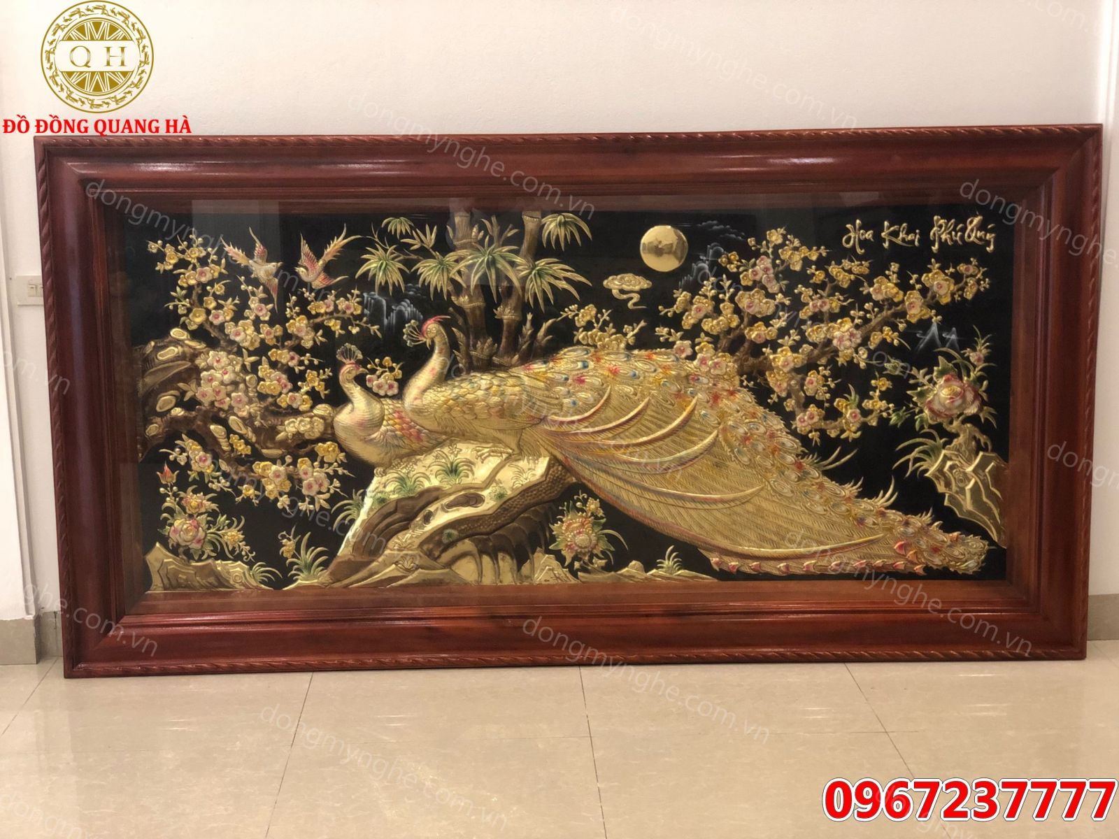 Tranh hoa khai phú quý Tranh hoa khai phú quý