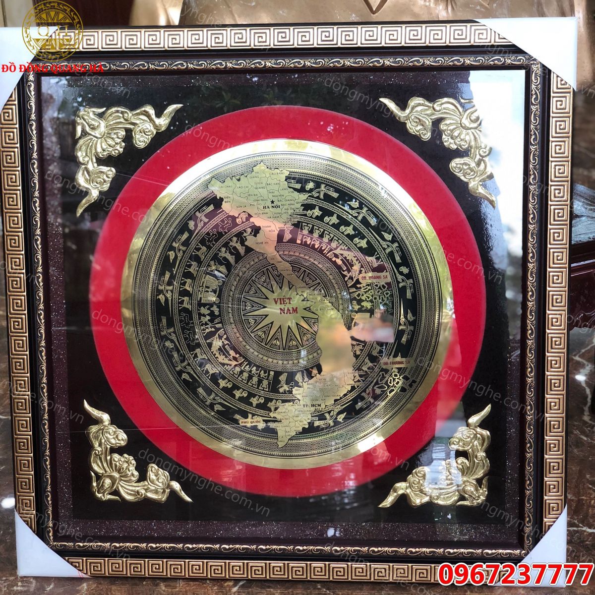 Tranh trống đồng treo tường 