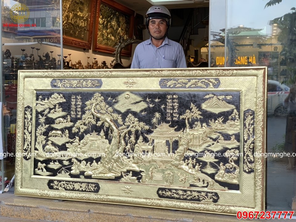 Tranh đồng quê đẹp 