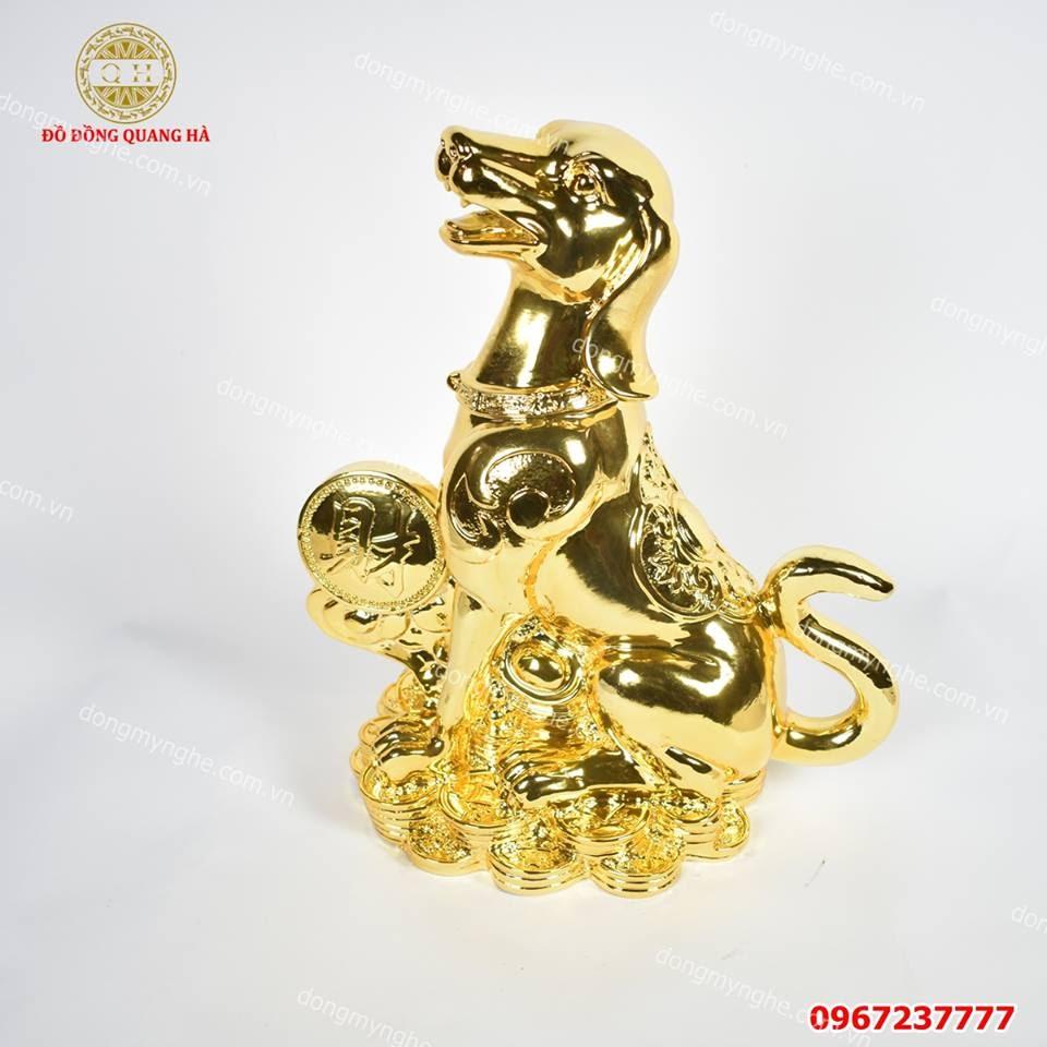 Tượng chó đồng