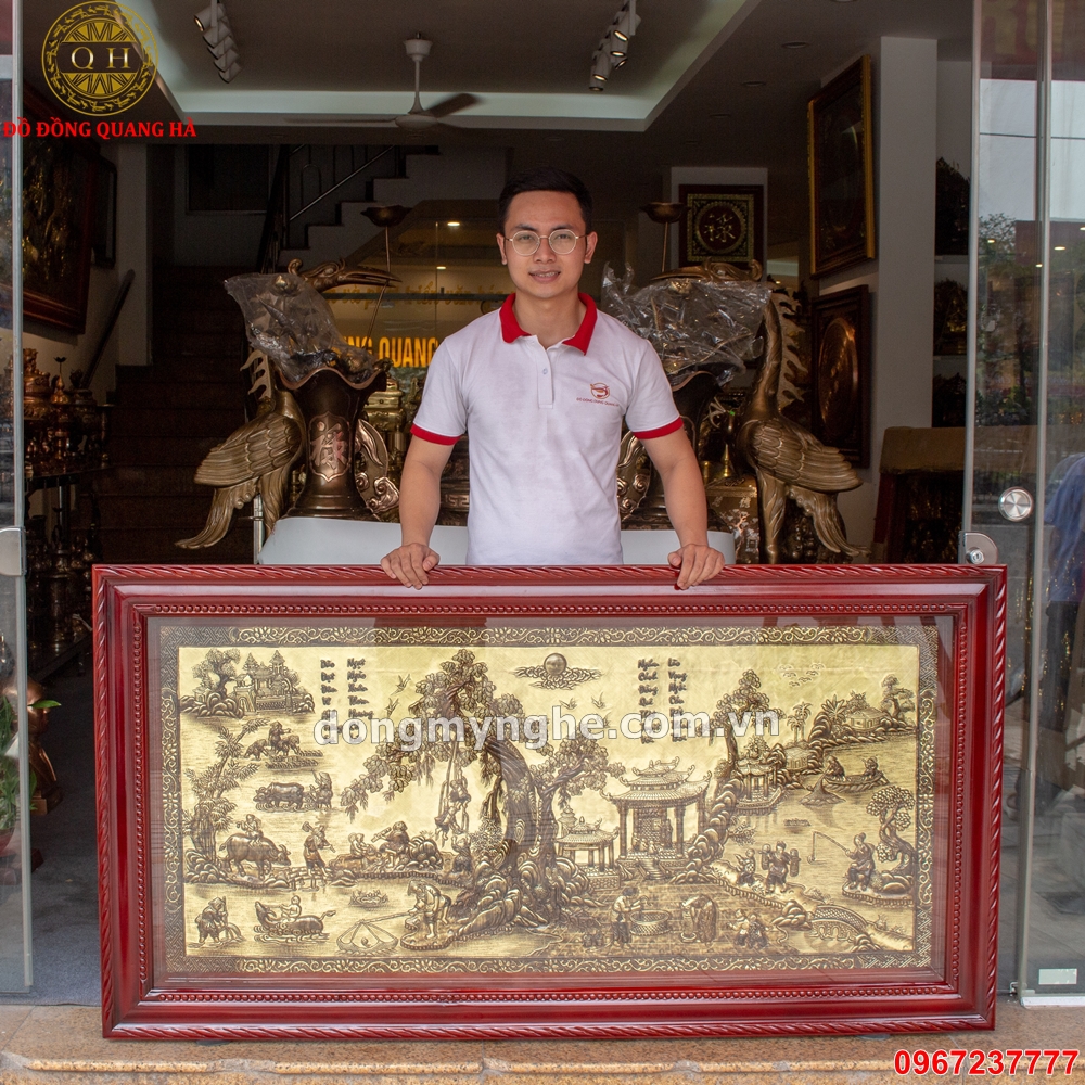 Tranh đồng quê đẹp nhất  Tranh đồng quê đẹp nhất