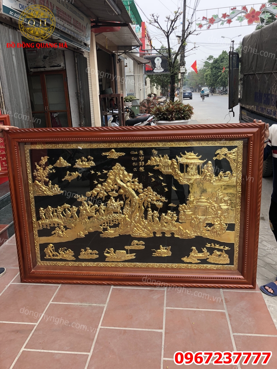 Tranh vinh quy bái tổ 