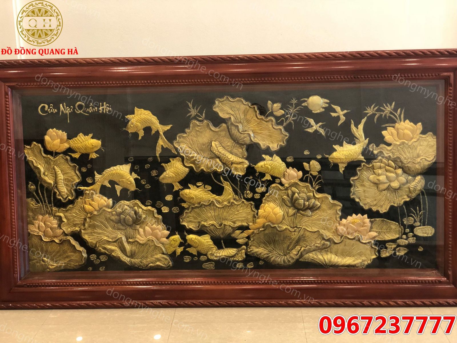 Ý nghĩa tranh cửu ngư quần hội 