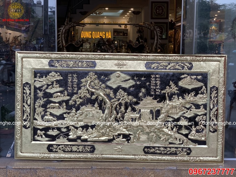 Tranh phong cảnh đồng quê việt nam 