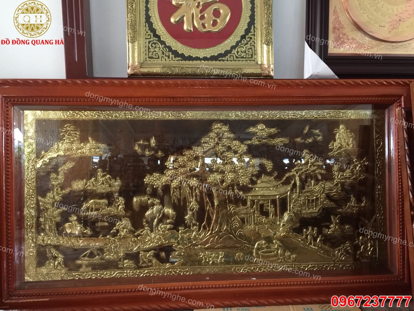 Tranh phong cảnh đồng quê việt nam 